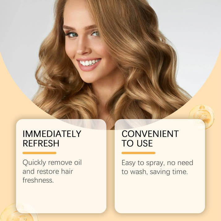 Wash-free Dry Hair Spray Hair Refreshing Repair ShopaVibe