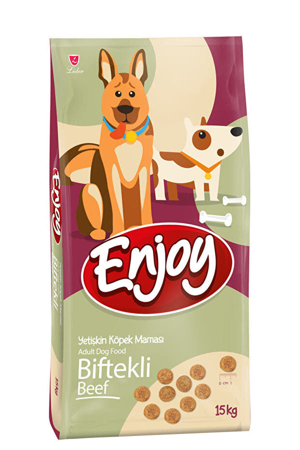 PatiliEv Enjoy Biftekli Yetişkin Köpek Maması 15 kg Med Shop