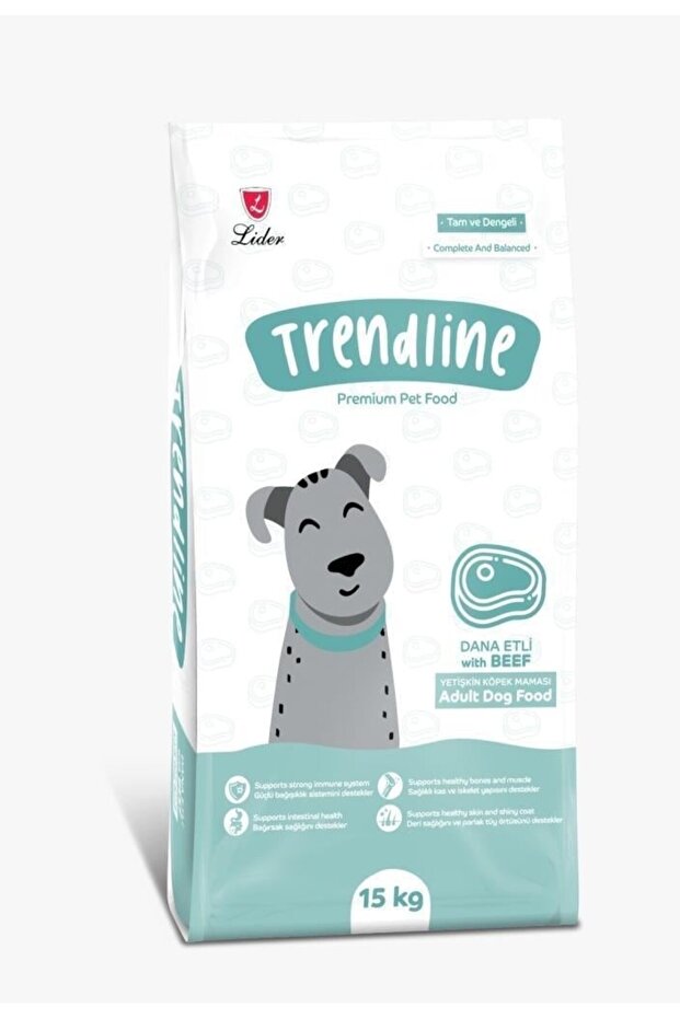 PatiliEv Trendline Adult Biftekli Yetişkin Köpek Maması 15 Kg KIRCA GROUP
