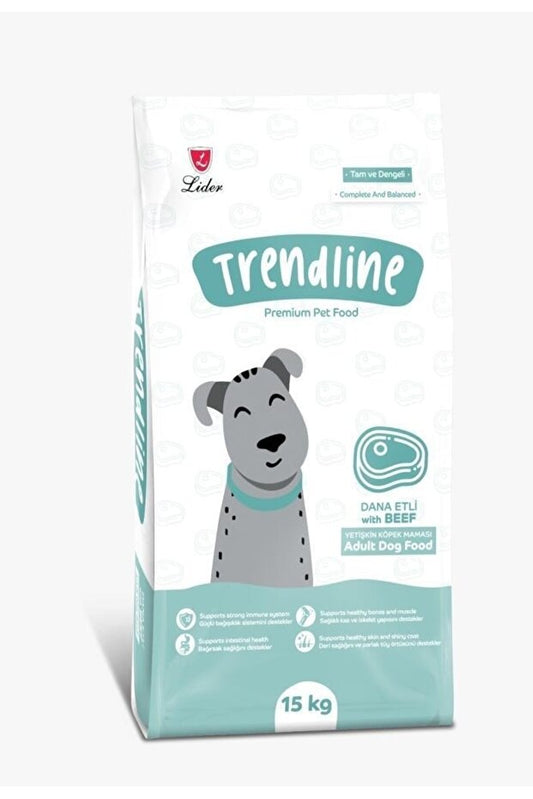 PatiliEv Trendline Adult Biftekli Yetişkin Köpek Maması 15 Kg KIRCA GROUP