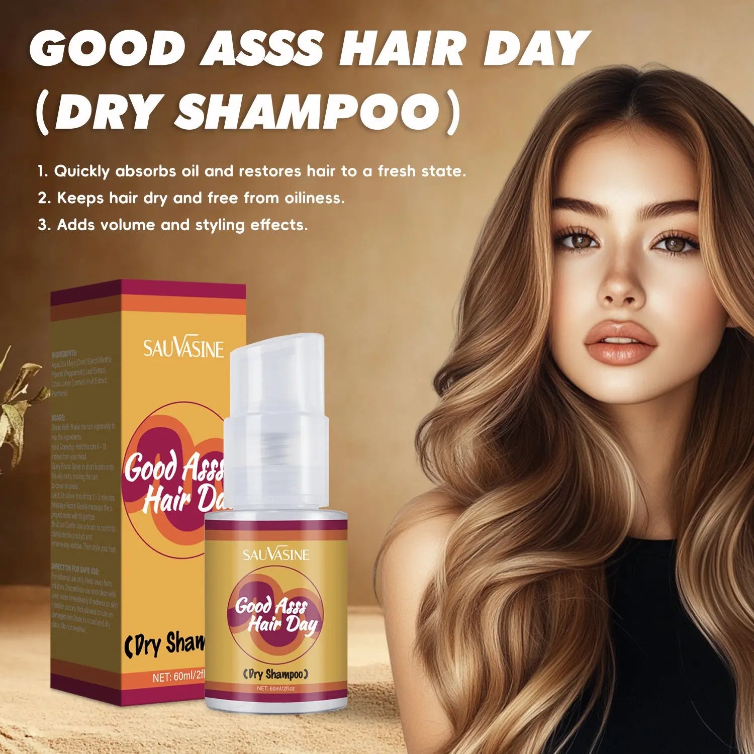 Dry Repair Disposable Dry Hair Spray ShopaVibe
