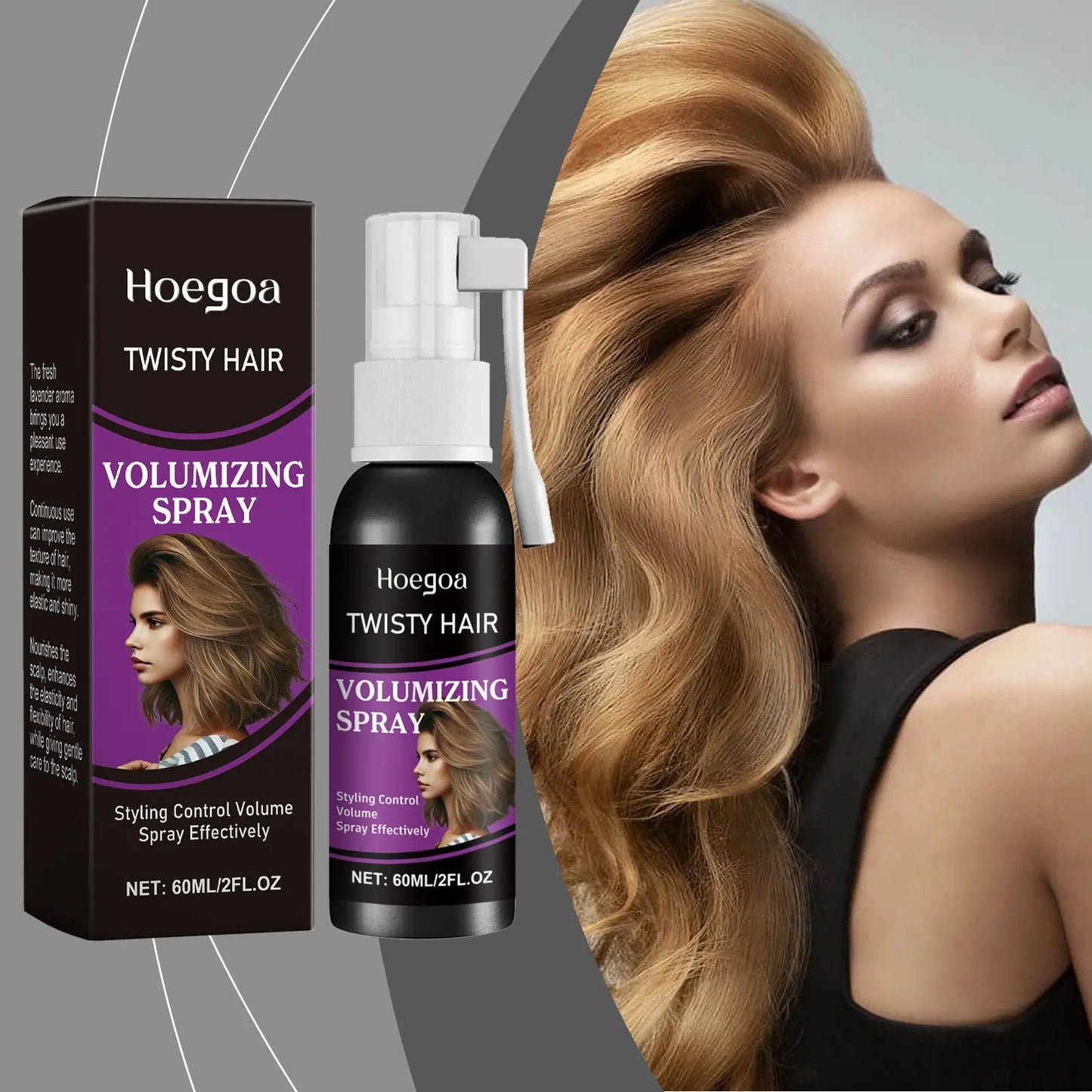 Hair Fluffy Spray Oil Removal Refreshing Long-lasting Shaping ShopaVibe