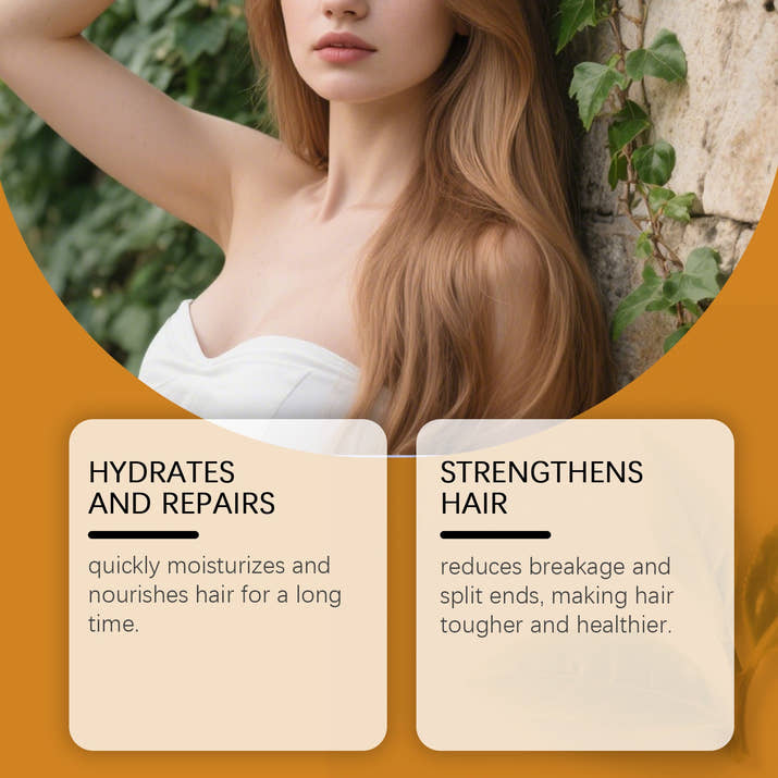 Wash-free Plant Ingredients Care Nourishing Natural & Fluffy Hair Care Dry Hair Spray ShopaVibe