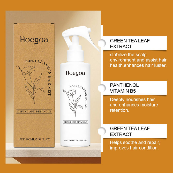 Wash-free Plant Ingredients Care Nourishing Natural & Fluffy Hair Care Dry Hair Spray ShopaVibe