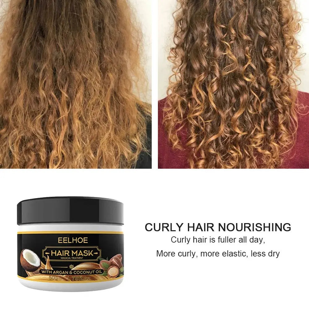 Men's And Women's Styling And Fluffy Hair Care Essential Oil Elastin ShopaVibe