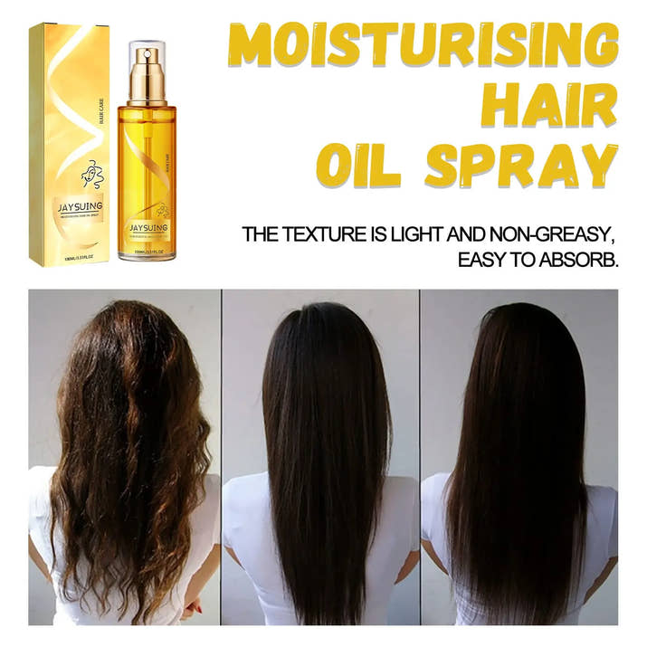 Hair Care Essential Oil Spray Moisturizing And Smooth ShopaVibe