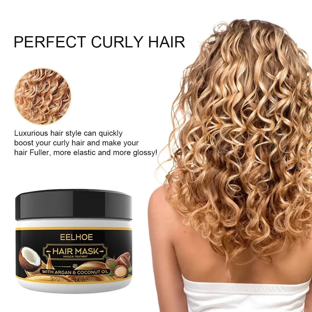 Men's And Women's Styling And Fluffy Hair Care Essential Oil Elastin ShopaVibe