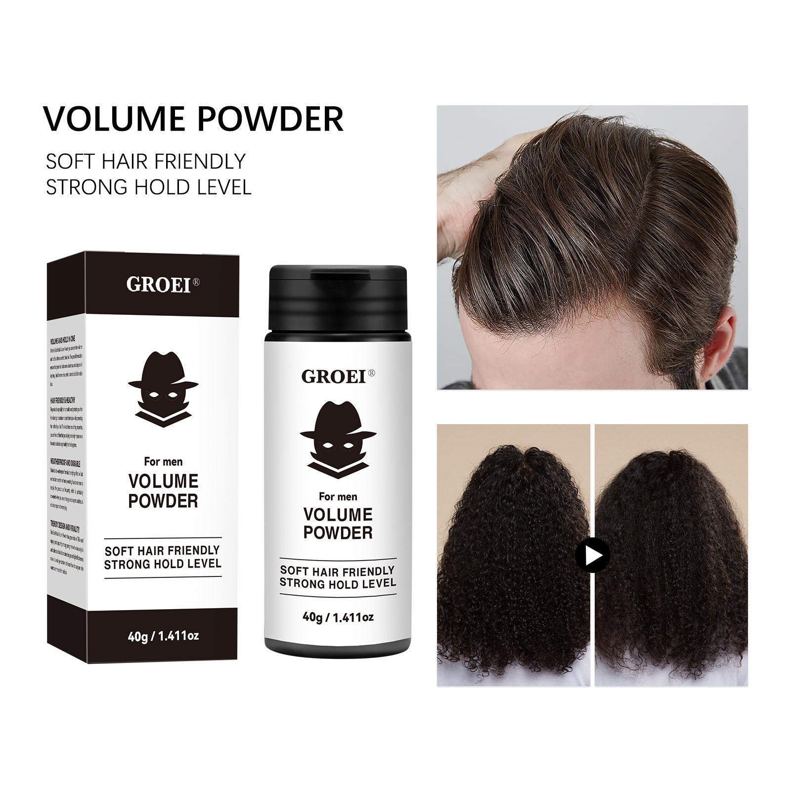 Hair Styling Powder Disposable Oil Control Fluffy ShopaVibe